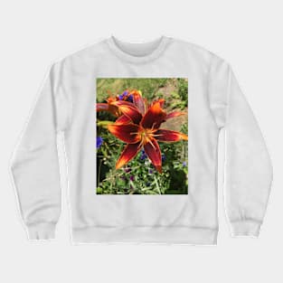 Fire Lilly Crewneck Sweatshirt